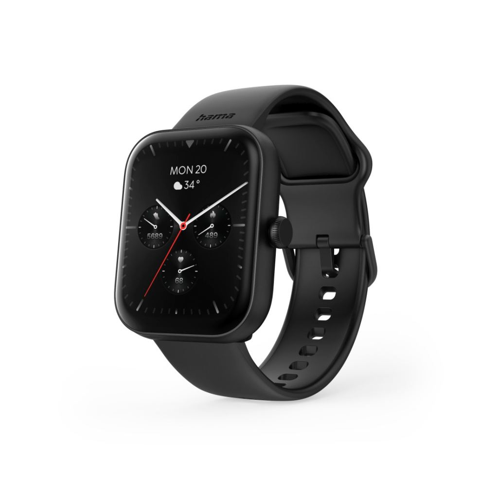 Smartwatch Hama 5000 | Ecrã 1.65" e Bateria de Longa Duração