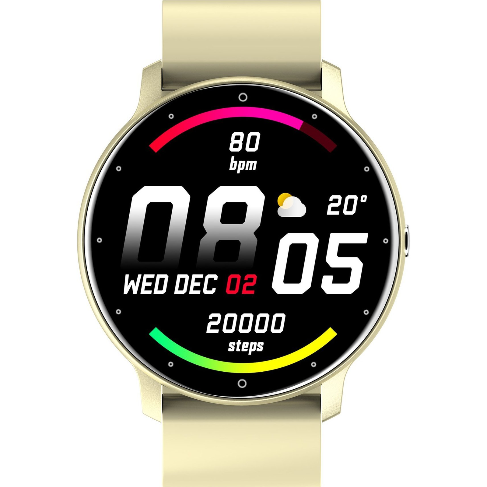 Smartwatch Gravity Asperia GT1-6 Creme | Estilo e Tecnologia