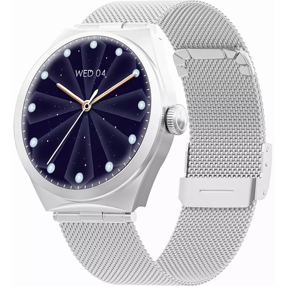 Smartwatch Gravity GT25-7 Prateado | Design Premium