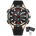Relógio MEGIR 2161 | Luxo Militar com Luminoso e Data | Homem