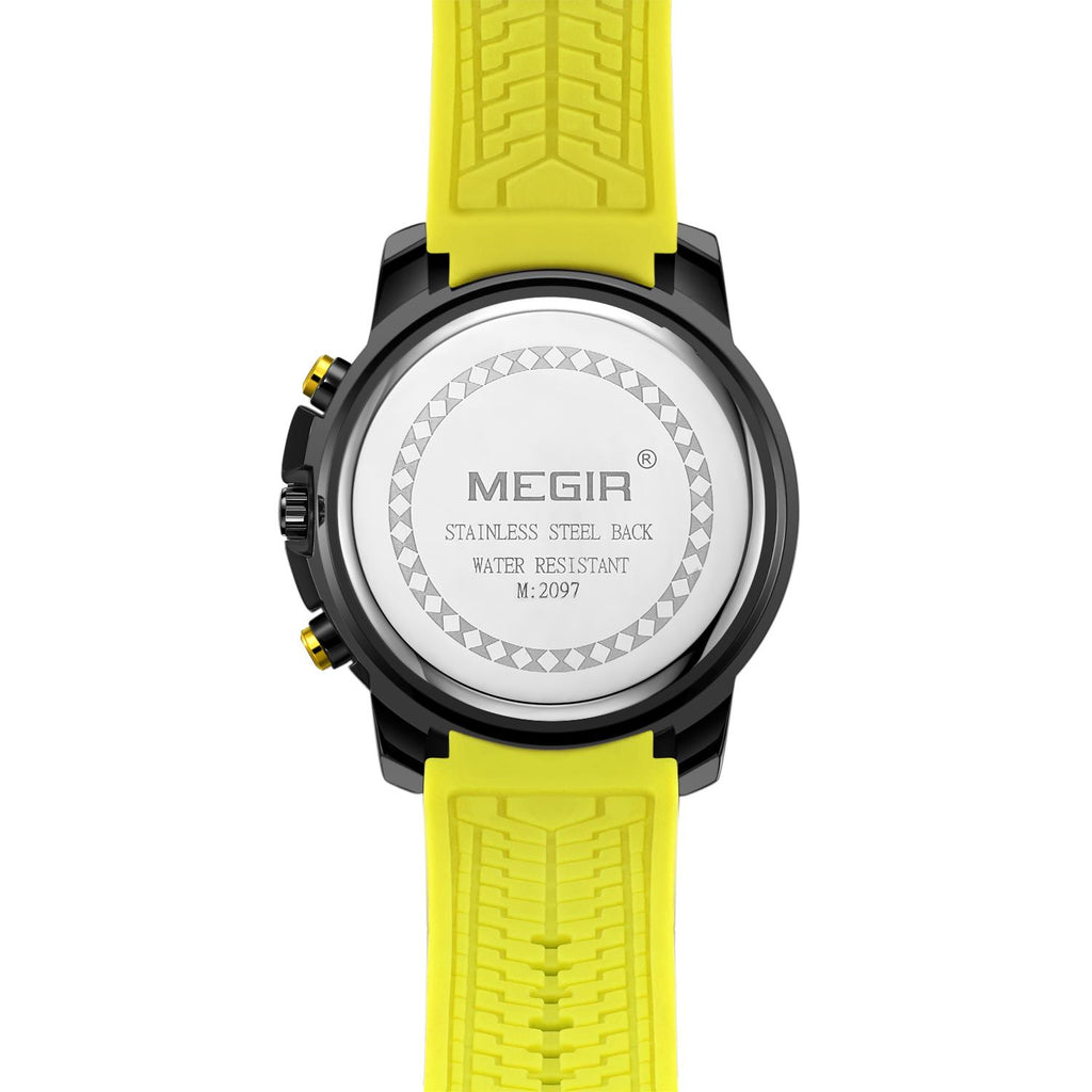 Relógio MEGIR 2097 | Militar Desportivo com Pulseira Silicone