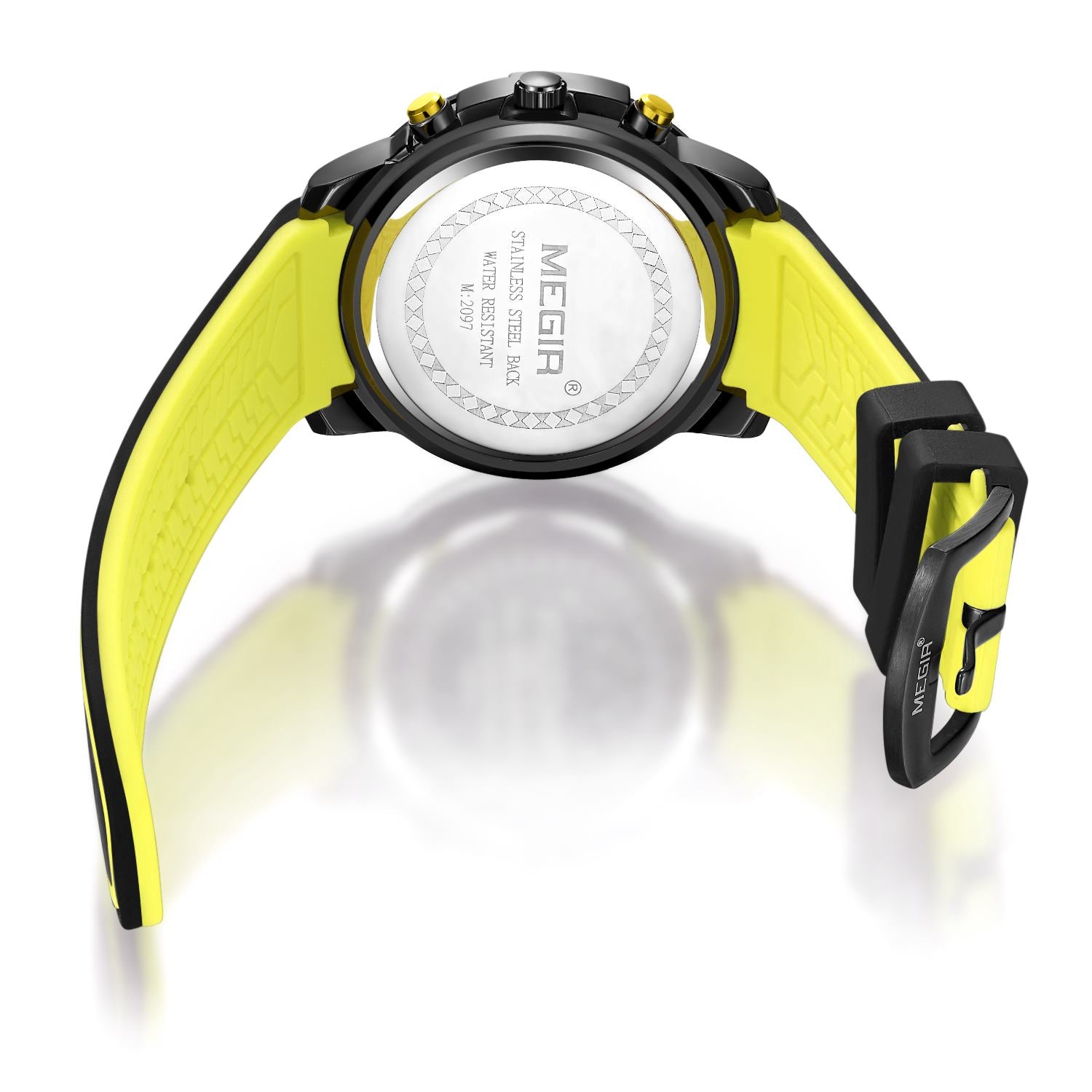 Relógio MEGIR 2097 | Militar Desportivo com Pulseira Silicone