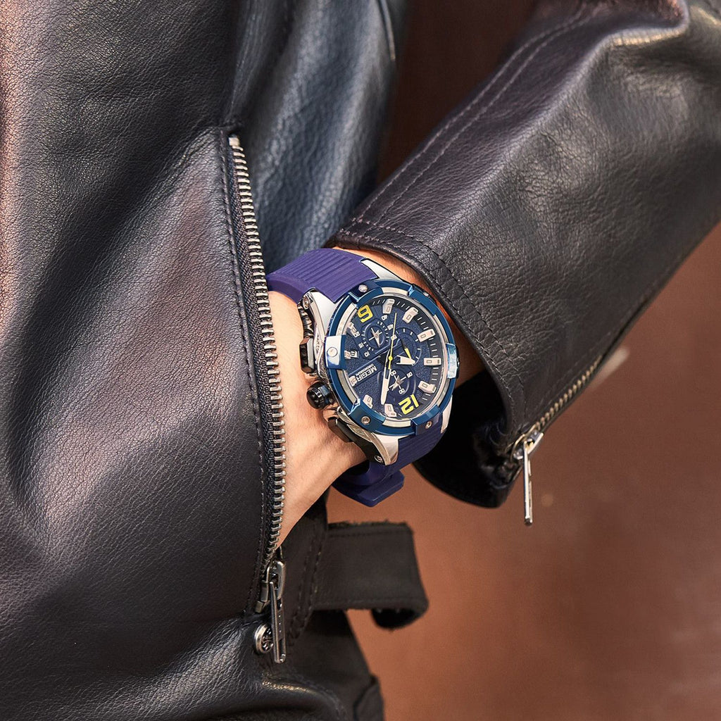 Relógio MEGIR 2161 | Luxo Militar com Luminoso e Data | Homem