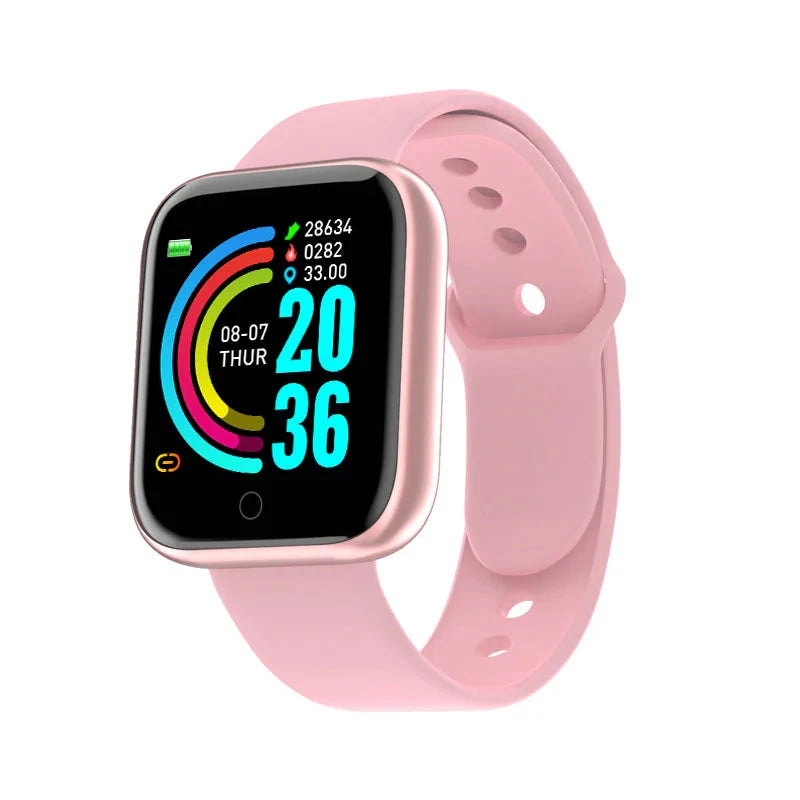 Smartwatch Y68 D20 | Bluetooth, Fitness e Monitor de Saúde