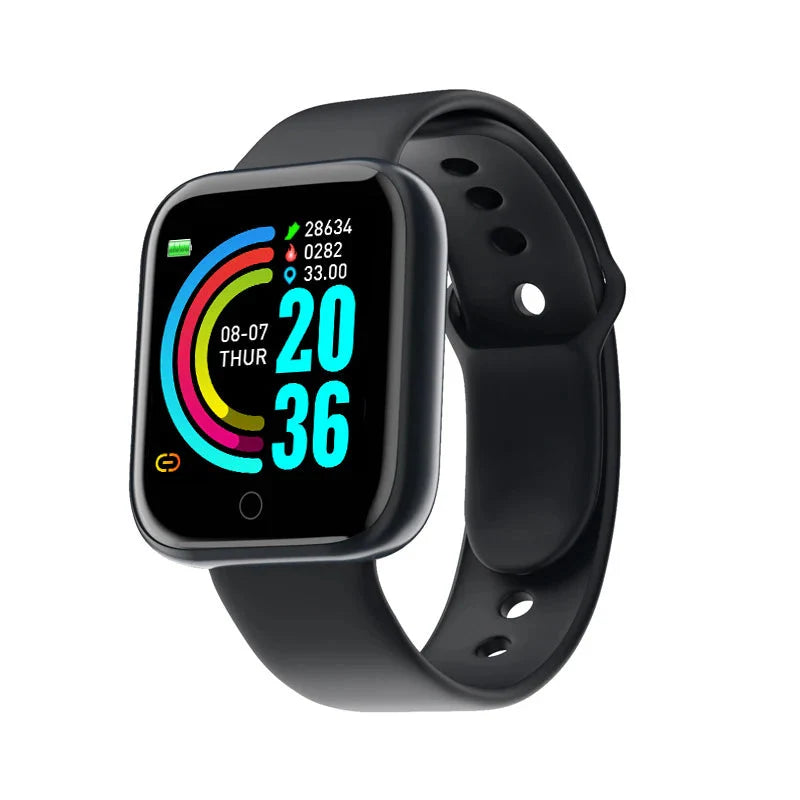 Smartwatch Y68 D20 | Bluetooth, Fitness e Monitor de Saúde