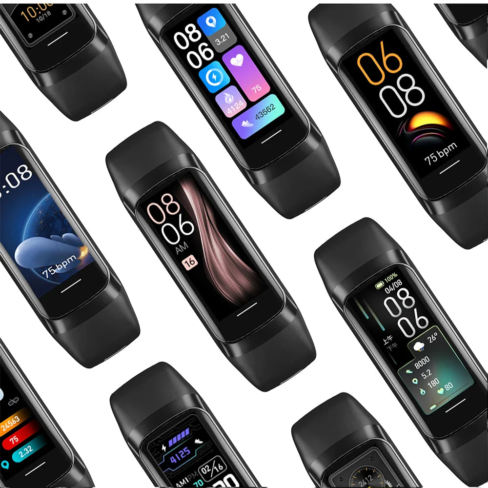 Smartwatch NNEOBA | Monitor de Temperatura Corporal e Saúde