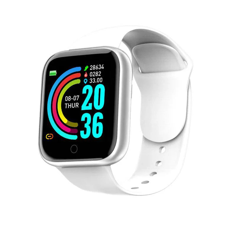 Smartwatch Y68 D20 | Bluetooth, Fitness e Monitor de Saúde