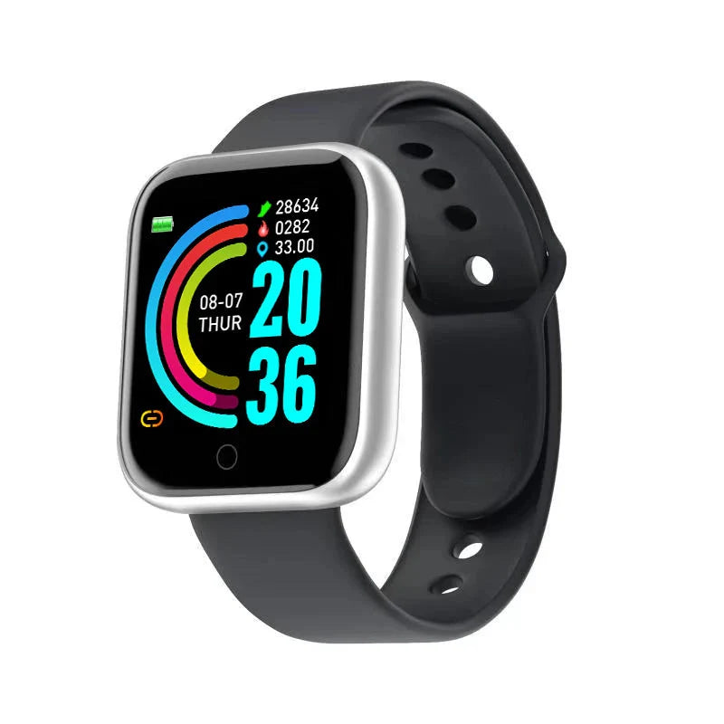 Smartwatch Y68 D20 | Bluetooth, Fitness e Monitor de Saúde