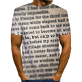 T-Shirt Mapa Mundo 3D | Anime Fashion | Verão Homem