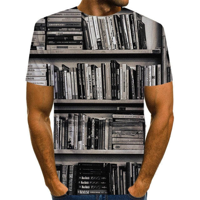T-Shirt Mapa Mundo 3D | Anime Fashion | Verão Homem