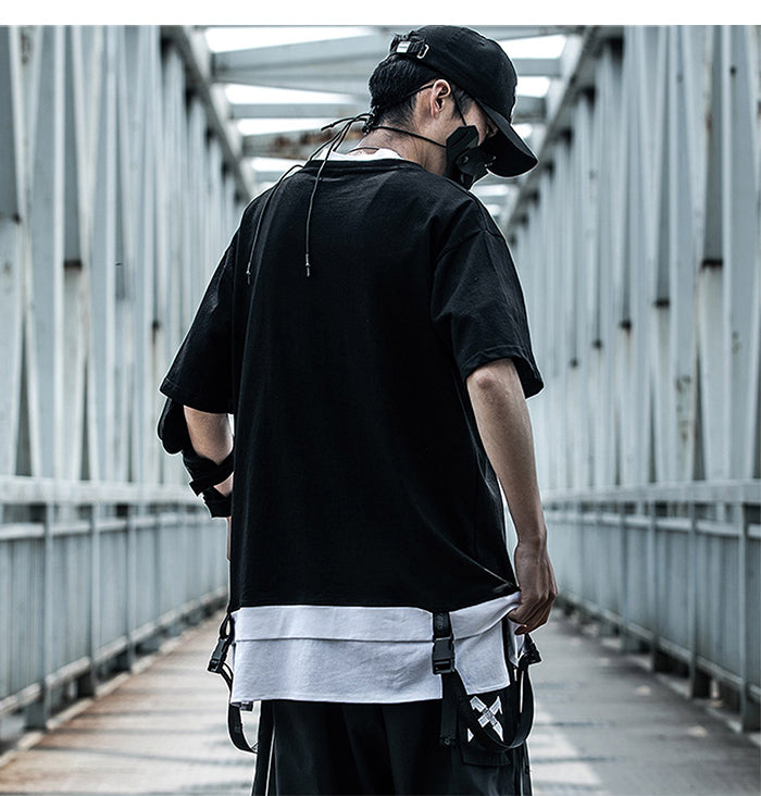 T-Shirt Hip Hop Streetwear | Oversized Harajuku | Homem Verão