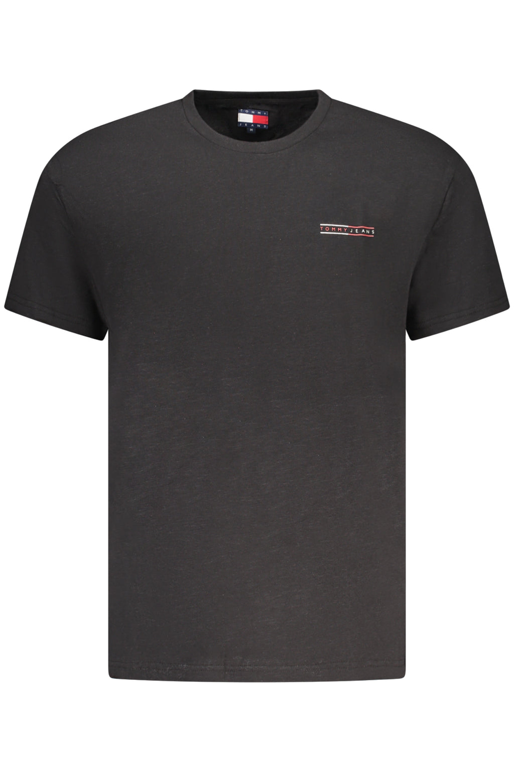 T-Shirt Tommy Hilfiger Preta | Manga Curta | Homem
